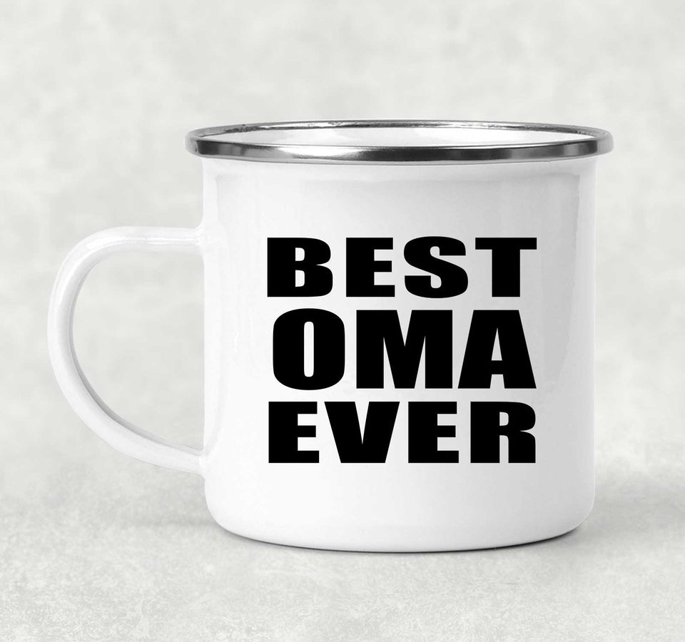 Best Oma Ever - 12oz Camping Mug