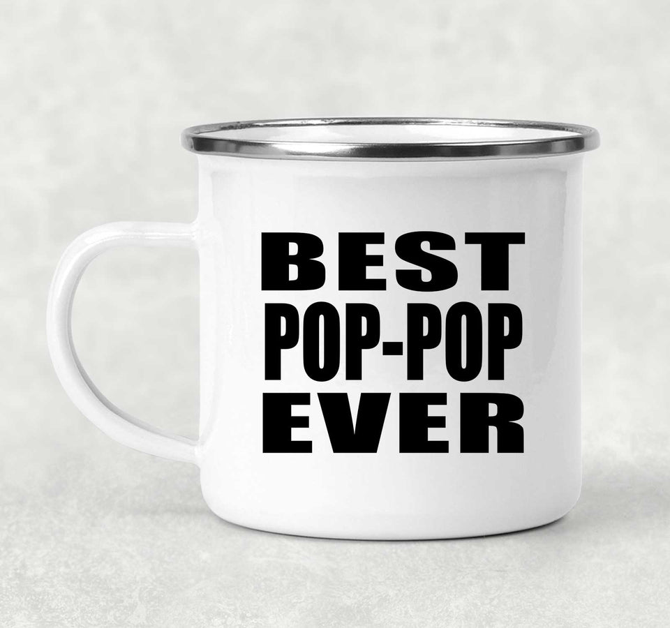 Best Pop-Pop Ever - 12oz Camping Mug