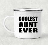 Coolest Aunt Ever - 12oz Camping Mug