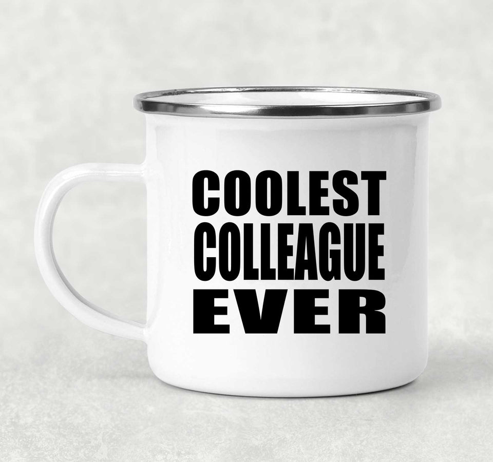 Coolest Colleague Ever - 12oz Camping Mug