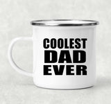 Coolest Dad Ever - 12oz Camping Mug
