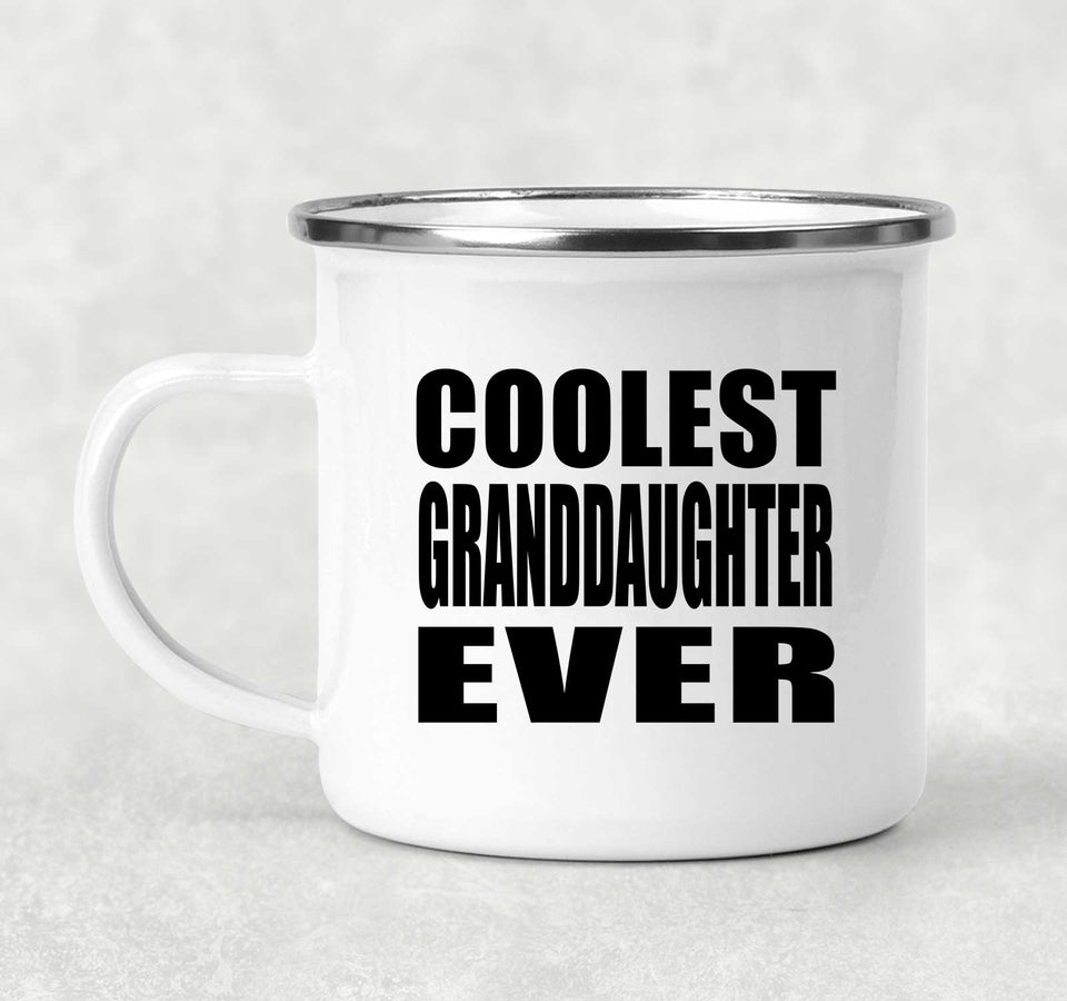 Coolest Granddaughter Ever - 12oz Camping Mug