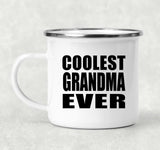 Coolest Grandma Ever - 12oz Camping Mug