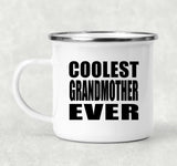 Coolest Grandmother Ever - 12oz Camping Mug