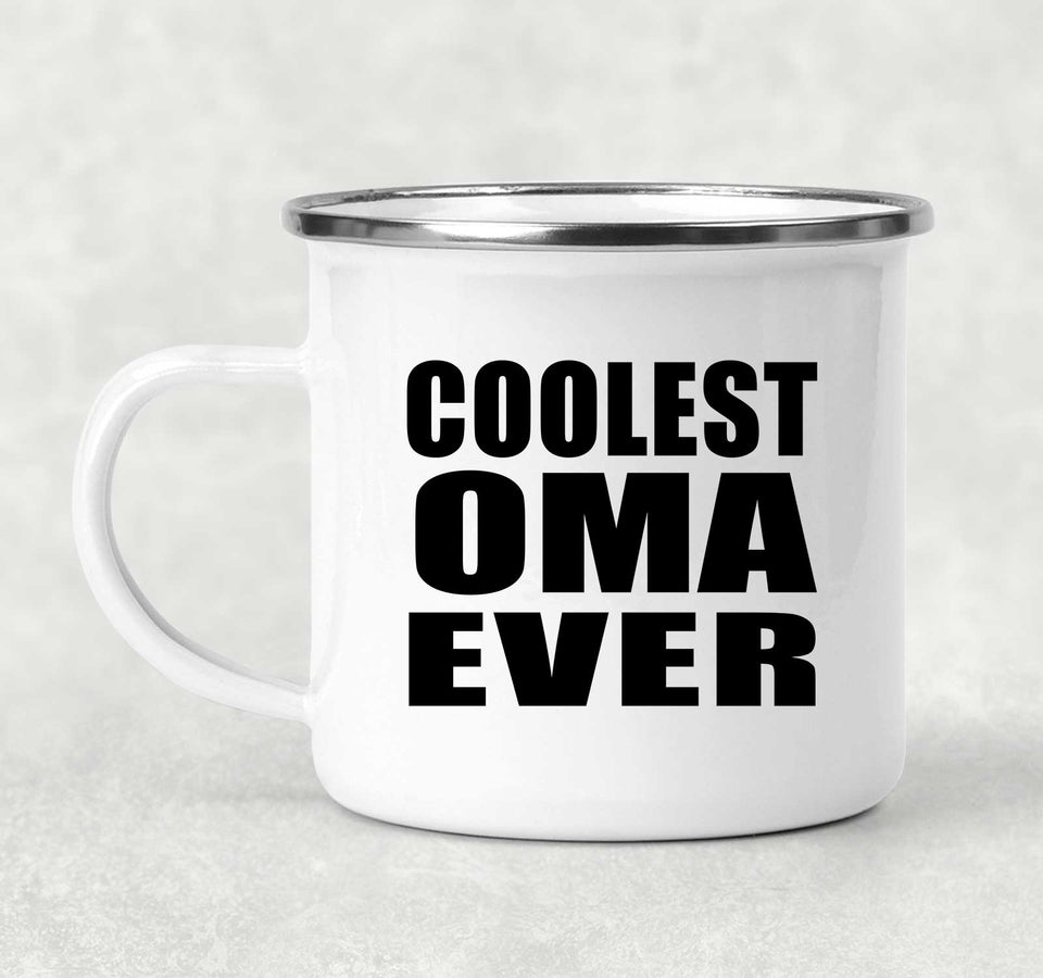 Coolest Oma Ever - 12oz Camping Mug