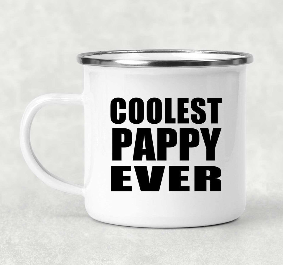 Coolest Pappy Ever - 12oz Camping Mug