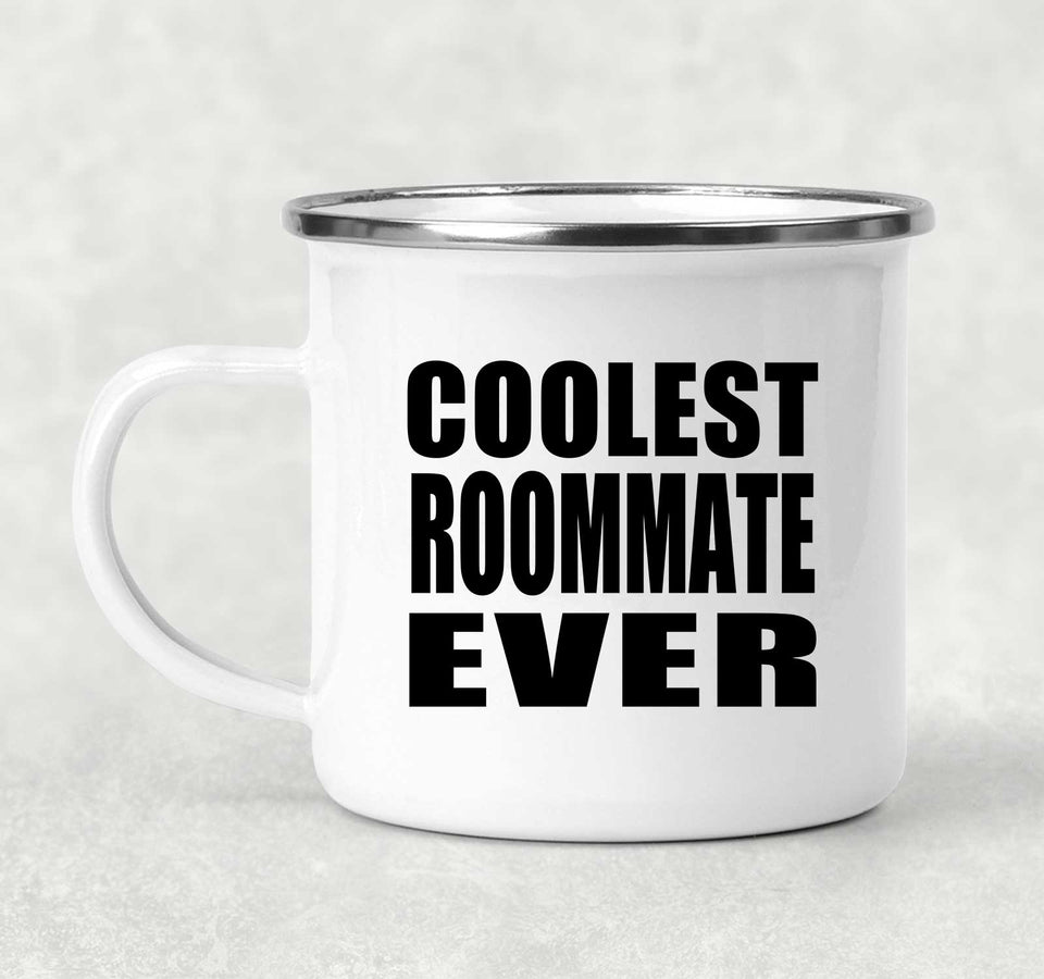 Coolest Roommate Ever - 12oz Camping Mug