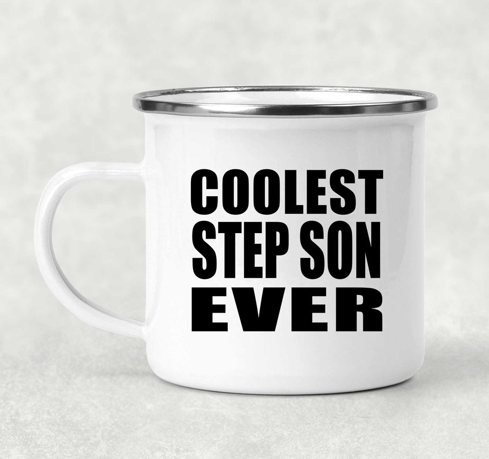 Coolest Step Son Ever - 12oz Camping Mug