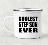 Coolest Step Son Ever - 12oz Camping Mug