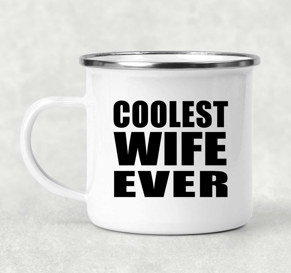 Coolest Wife Ever - 12oz Camping Mug
