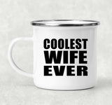 Coolest Wife Ever - 12oz Camping Mug