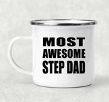 Most Awesome Step Dad - 12oz Camping Mug