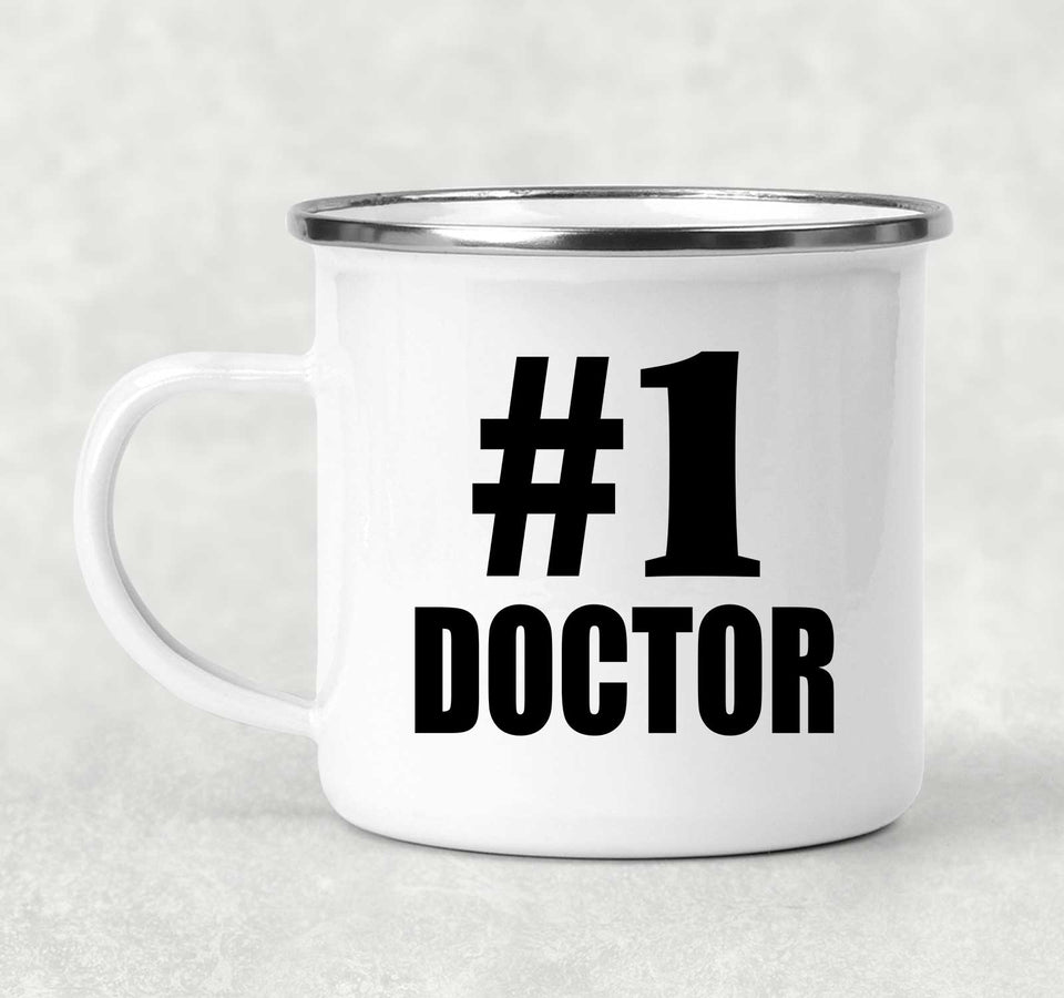 Number One #1 Doctor - 12oz Camping Mug
