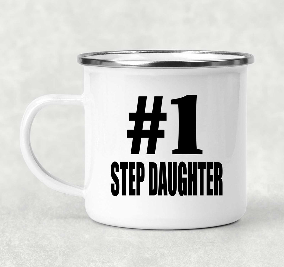 Number One #1 Step Daughter - 12oz Camping Mug