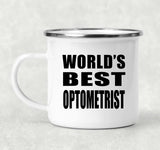 World's Best Optometrist - 12oz Camping Mug