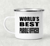 World's Best Parole Officer - 12oz Camping Mug