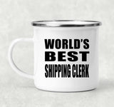 World's Best Shipping Clerk - 12oz Camping Mug
