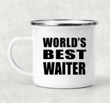 World's Best Waiter - 12oz Camping Mug