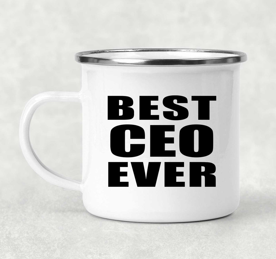 Best CEO Ever - 12oz Camping Mug