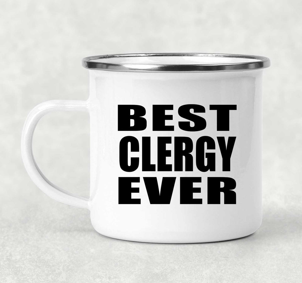 Best Clergy Ever - 12oz Camping Mug