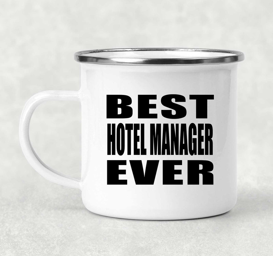 Best Hotel Manager Ever - 12oz Camping Mug