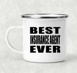 Best Insurance Agent Ever - 12oz Camping Mug
