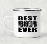 Best Web Developer Ever - 12oz Camping Mug