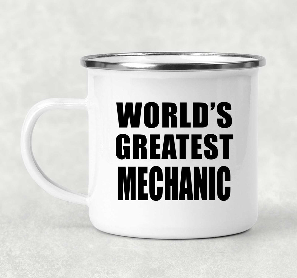 World's Greatest Mechanic - 12oz Camping Mug