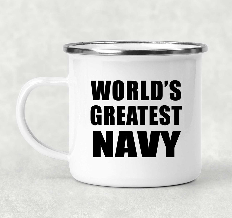 World's Greatest Navy - 12oz Camping Mug