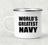 World's Greatest Navy - 12oz Camping Mug