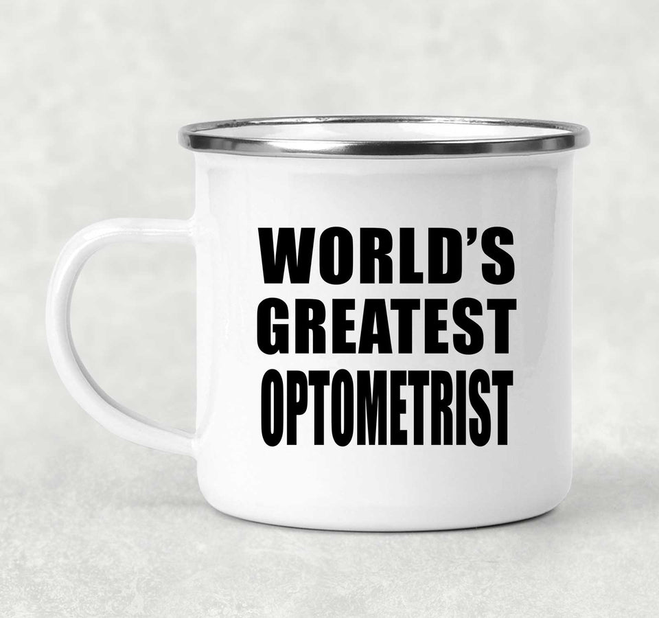 World's Greatest Optometrist - 12oz Camping Mug