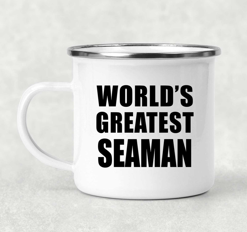 World's Greatest Seaman - 12oz Camping Mug