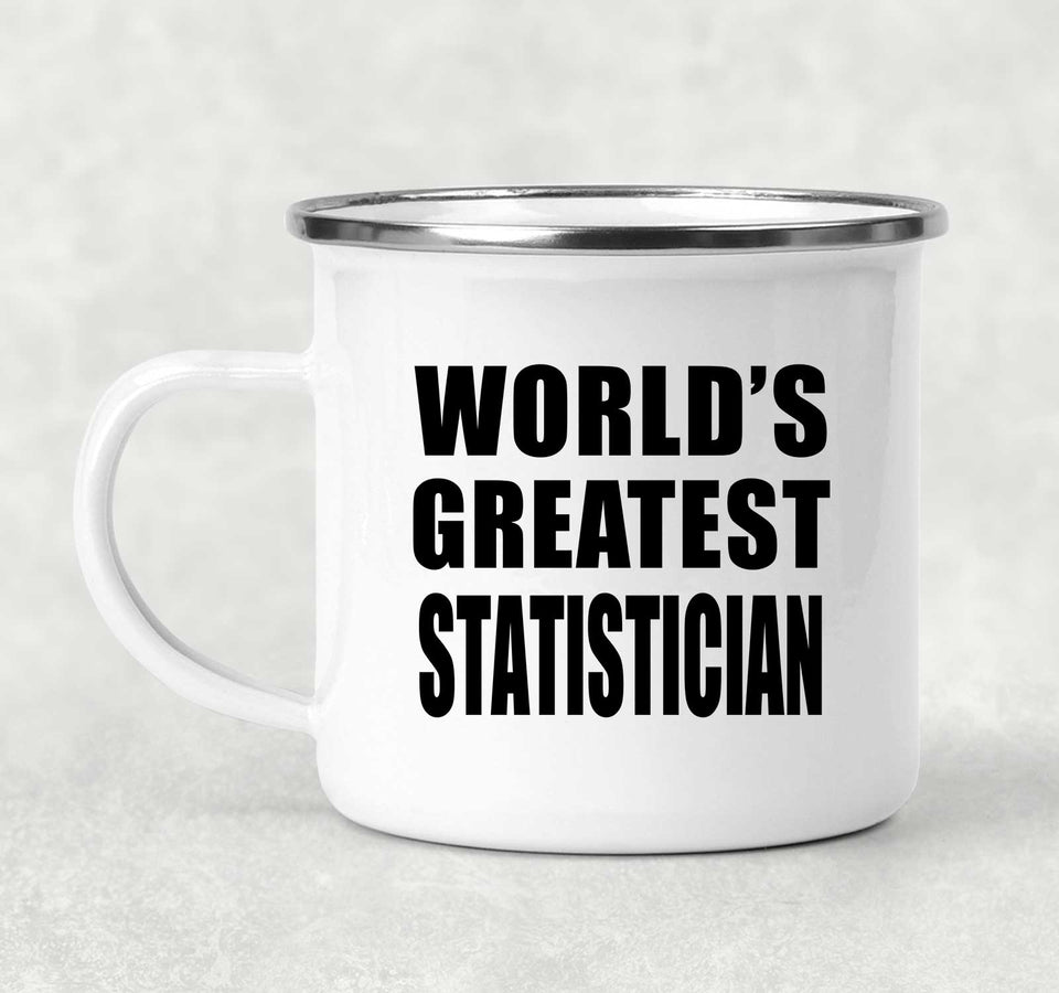 World's Greatest Statistician - 12oz Camping Mug