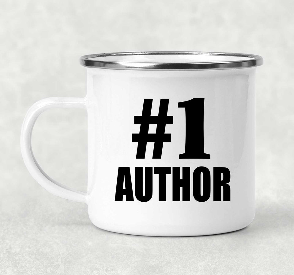Number One #1 Author - 12oz Camping Mug