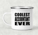 Coolest Accountant Ever - 12oz Camping Mug
