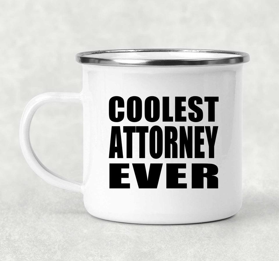 Coolest Attorney Ever - 12oz Camping Mug