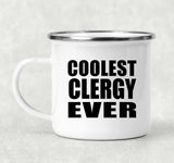 Coolest Clergy Ever - 12oz Camping Mug
