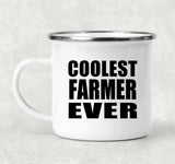 Coolest Farmer Ever - 12oz Camping Mug