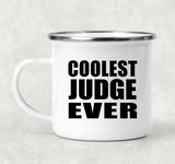 Coolest Judge Ever - 12oz Camping Mug