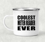 Coolest Meter Reader Ever - 12oz Camping Mug