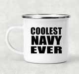 Coolest Navy Ever - 12oz Camping Mug