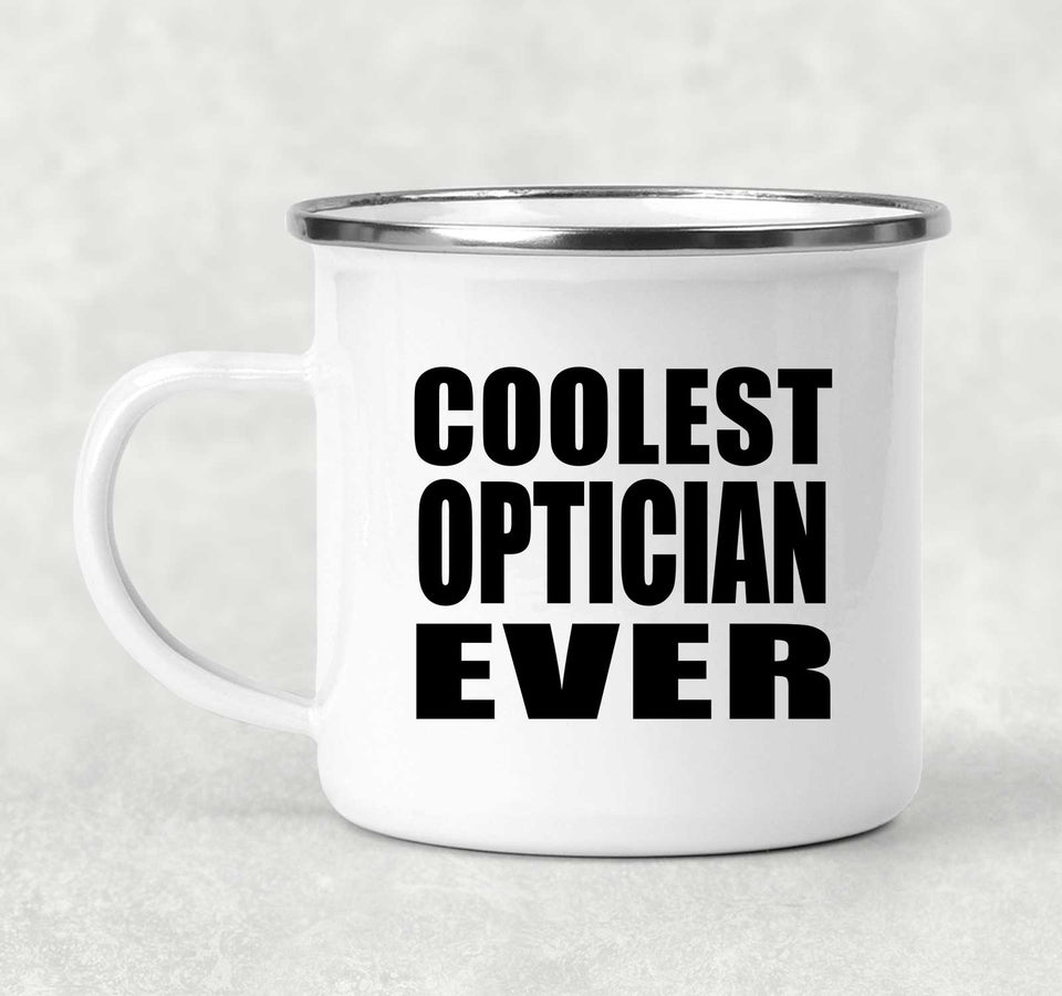 Coolest Optician Ever - 12oz Camping Mug