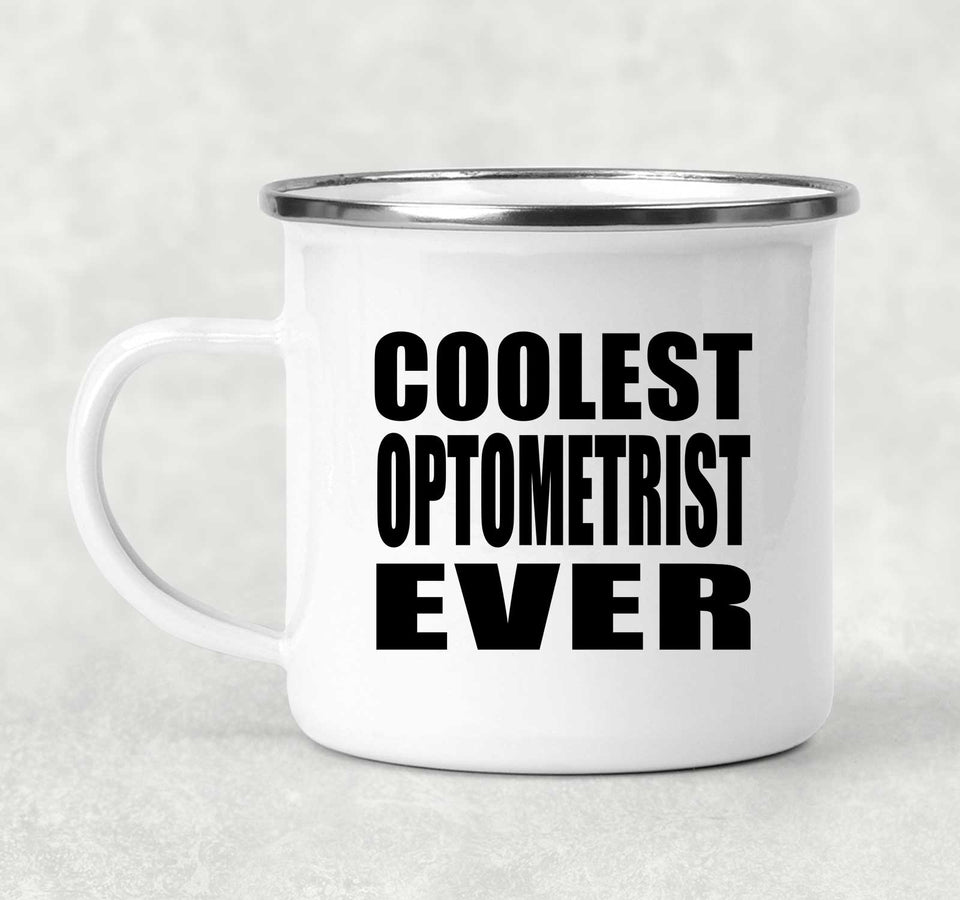 Coolest Optometrist Ever - 12oz Camping Mug