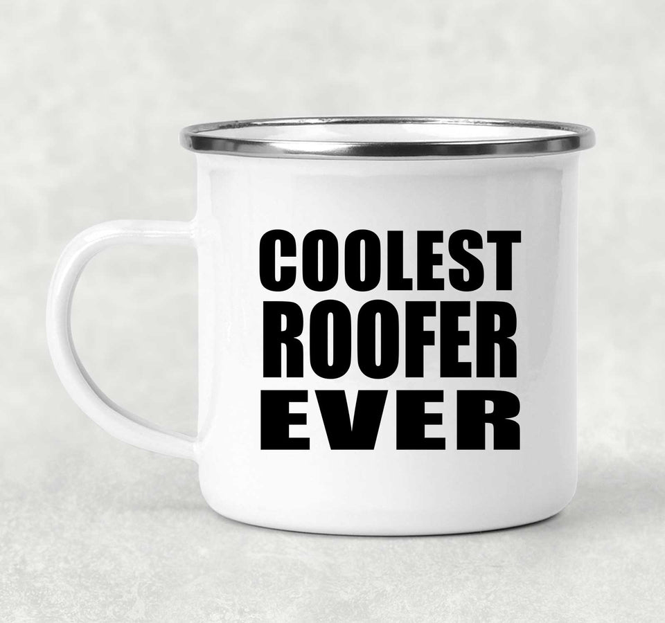 Coolest Roofer Ever - 12oz Camping Mug