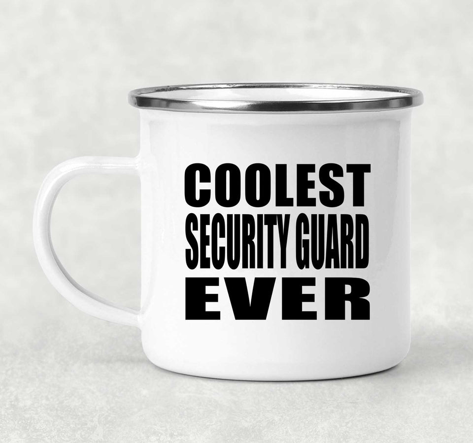 Coolest Security Guard Ever - 12oz Camping Mug