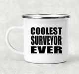 Coolest Surveyor Ever - 12oz Camping Mug