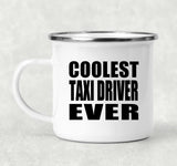 Coolest Taxi Driver Ever - 12oz Camping Mug