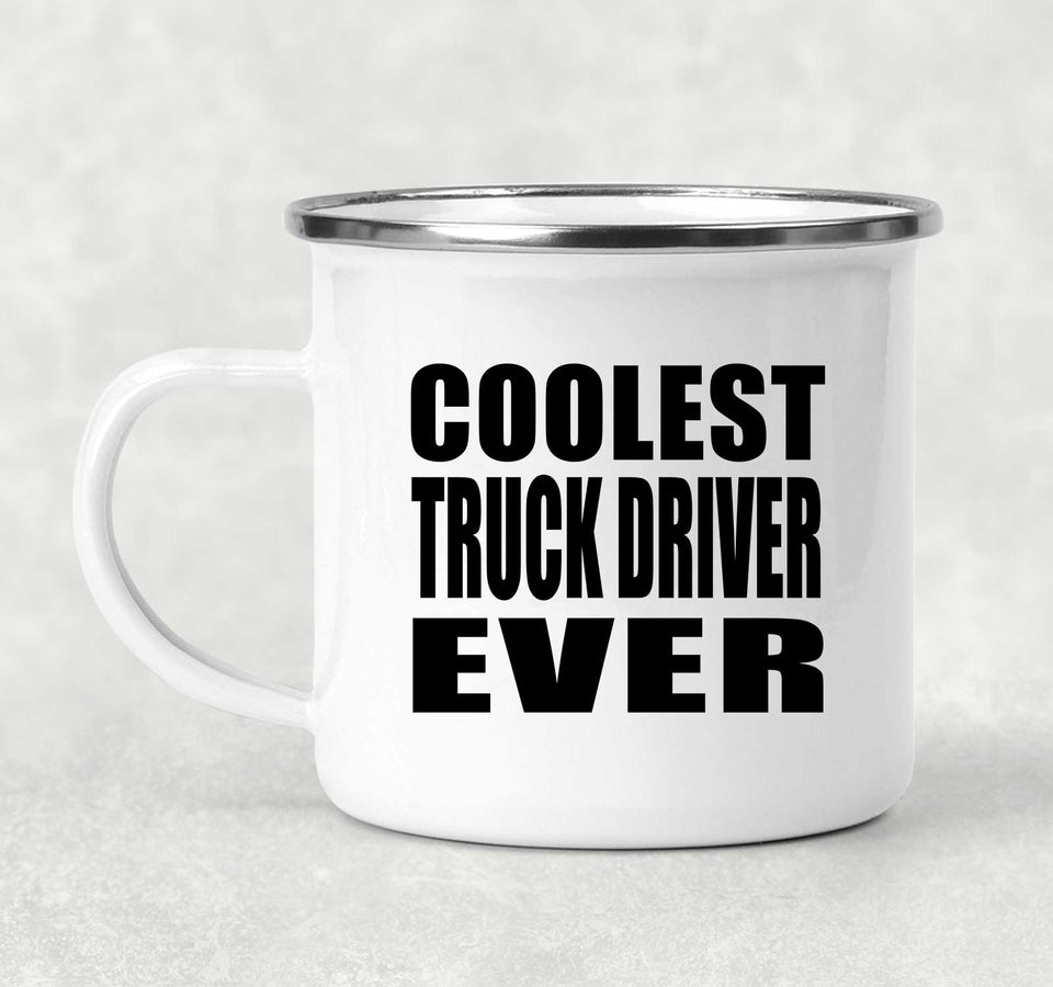 Coolest Truck Driver Ever - 12oz Camping Mug