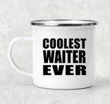 Coolest Waiter Ever - 12oz Camping Mug