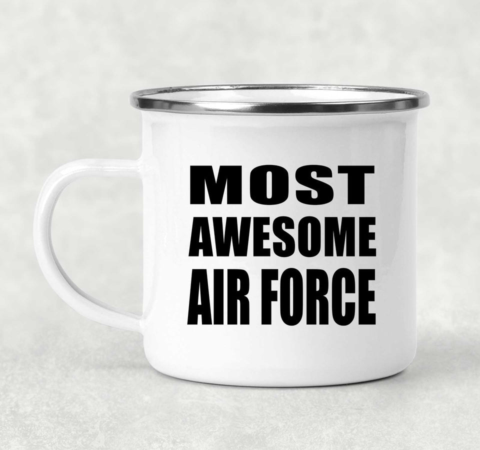 Most Awesome Air Force - 12oz Camping Mug